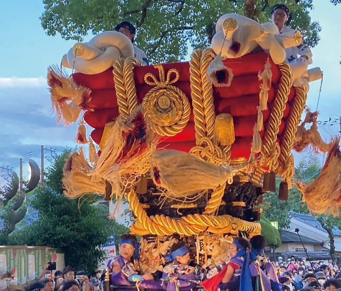 写真：中百舌鳥町ふとん太鼓